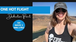 Hot Summer Day Flying DJI Mavic 3 Cine & Mini 3 Pro at Snake River Dedication Point | My Happy Place