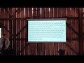 Middle of video