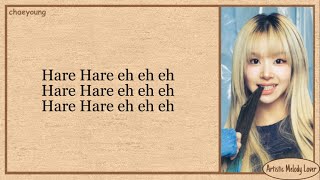 TWICE - Hare Hare (Easy Lyrics) Resimi