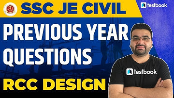SSC JE Civil Previous Year Questions - RCC Design  | SSC JE Civil Question | Varun sir
