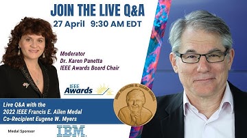 Live Q&A for IEEE Francis E. Allen Medal