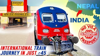 India to Nepal Train Journey in just ₹45 