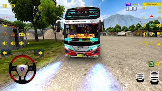 Bus Pariwisata Mewah Keliling Kota! Gameplay BUSSID Seru Banget! screenshot 5