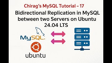 Bidirectional Replication in MySQL between two Servers on Ubuntu 24.04 LTS #bidirectional #replica