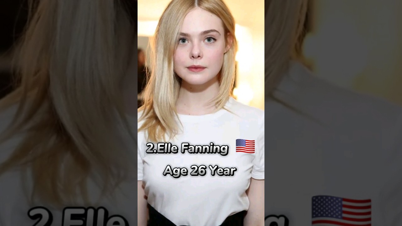 Top 10 Most Beautiful Young Hollywood Actress 