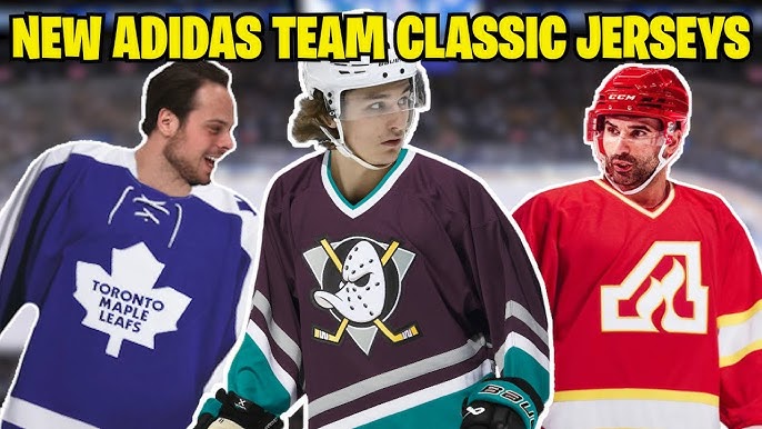 2 Adidas CLASSIC CUT Jerseys Released! Penguins & Golden Seals