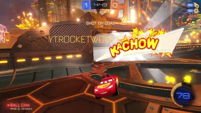 Lightning McQueen in rocket league : r/weirddalle