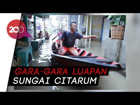 Ratusan Rumah di Kabupaten Bandung Diterjang Banjir!!