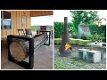 Outdoor fireplace for every taste! Garden and backyard ideas!