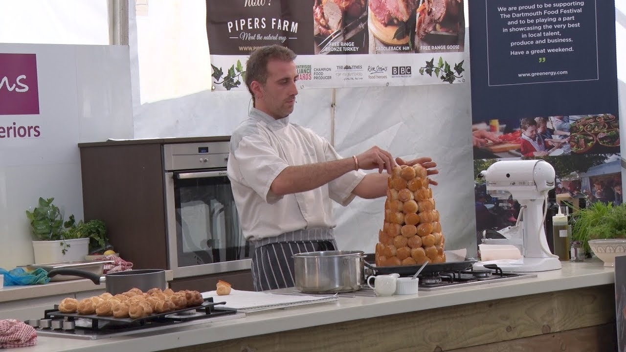 Demonstration How To Make Croque En Bouche Cake With Chef Julien Demonstration How To Make Croque En Bouche Cake With Chef Julien From Saveurs Dartmouth Uk