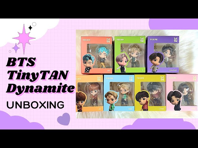 BTS TINY TAN DYNAMITE | Unboxing & Announcement of Giveaway Winner