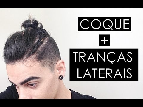 COQUE MASCULINO COM TRANÇAS LATERAIS - thptnganamst.edu.vn