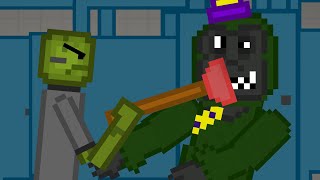 Nicolas Cage Vs Gus Gorilla in Melon Sandbox | Willy's Wonderland