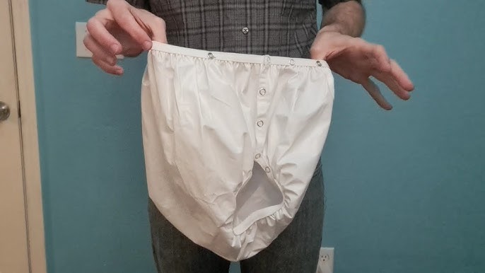 Plastic Pants for Adult Incontinence  Waterproof Rubber Panties & Diaper  Covers – CARERSPK