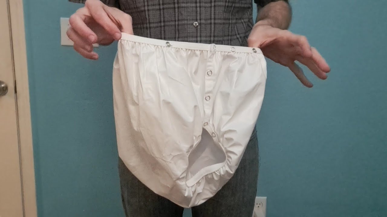 Adult Baby Snap on Plastic Pants -  Canada