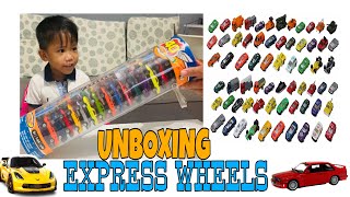 CAR TOYS | EXPRESS WHEELS 40 PIECES | UNBOXING #cars #express #toys #sevilla #spain