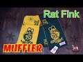 ラットフィンク　マフラー　Rat Fink muffler　쥐 핑크 머플러　Rat Fink marmitta