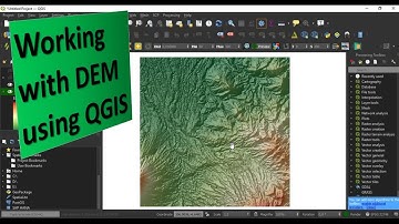 QGIS Tutorial: How to Make Contours, Height, Slope and Hillshade (DEM Analysis)