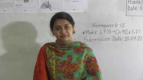 Class: Five, Subject: BGS (Lecture-01), Topic: Chapter 9: Lesson 1 & 2 Discussion