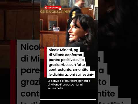 Video Nicole Minetti, pg di Milano conferma parere positivo sulla grazia