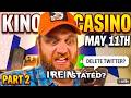 KINO CASINO Part2: MAY 11TH | THE QUARTERING DELETES TWITTER | HANNAH QUITS | FNT TURNS ON CHRISSIE