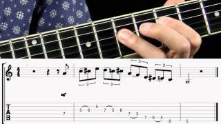 Learn this blues lick chords