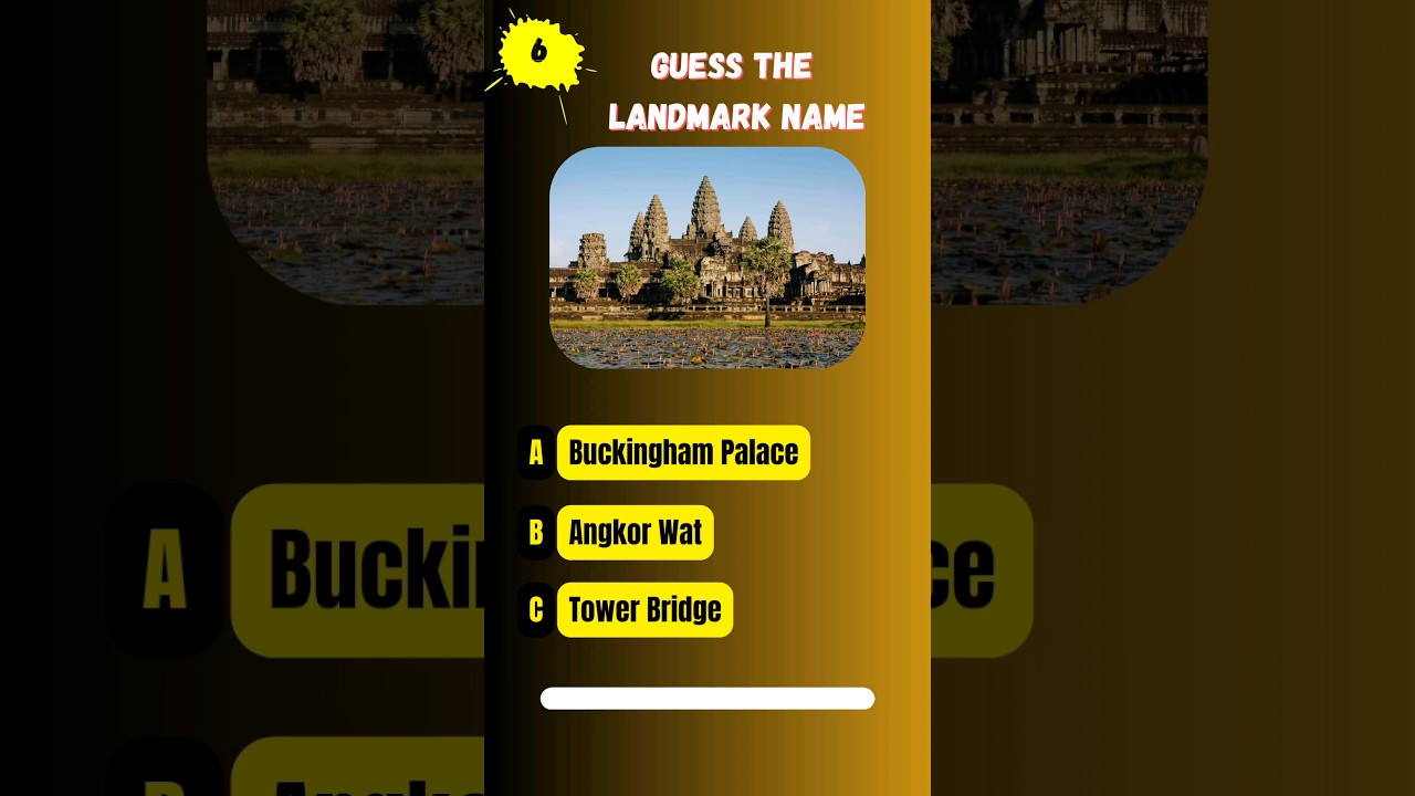 Guess the Landmark! 🏛️🌍  