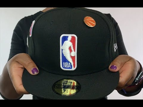 nba logoman hat