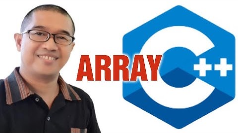 Array Dalam Pemrograman C++  II Pemrograman Komputer dan Praktik
