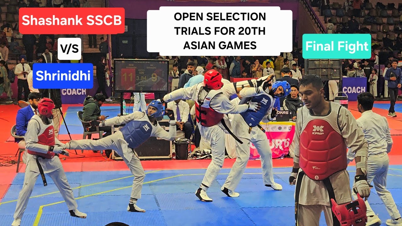 Shashank SSCB vs Shrinidhi | Final Match | Asian Games Trial | 2nd Federation Cup 2025-26 Jaipur 🥋🔥