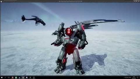 M.E.P - UE4 YMIR Mech Test #1