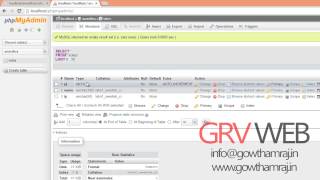 Developing a survey website pHp Part 3 (By Gowtham Raj | gowthamraj.in | GRVWEB)