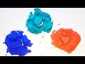 Color Kinetic Sand Modelling Clay And Learn Colors Play Sand for Kids