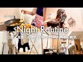 【Night Routine】3児の母×ワンオペ育児😵💫夕飯作り〜寝るまでの休日の夜🌛