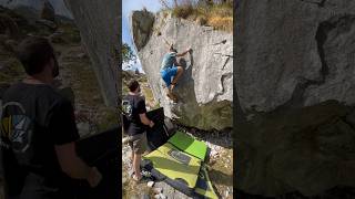 Bloque 15 Num. 20 6b+ El Cantu, Asturias