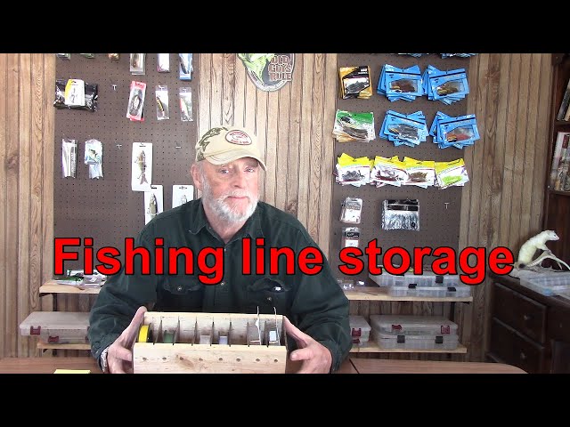 fishing line storage 