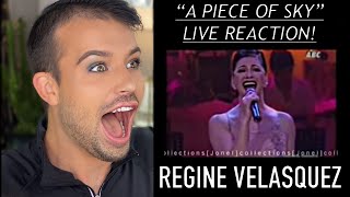 REGINE VELASQUEZ REACTION // “A PIECE OF SKY” LIVE // THE HIGHEST VERSION EVER?!