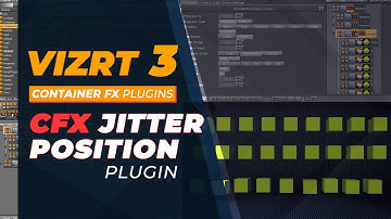 Vizrt 3 Container FX Jitter Position Plugin Tutorial