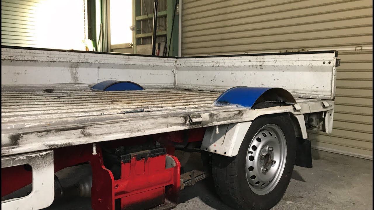 Converting a Kei Truck to Cycle Fenders - YouTube
