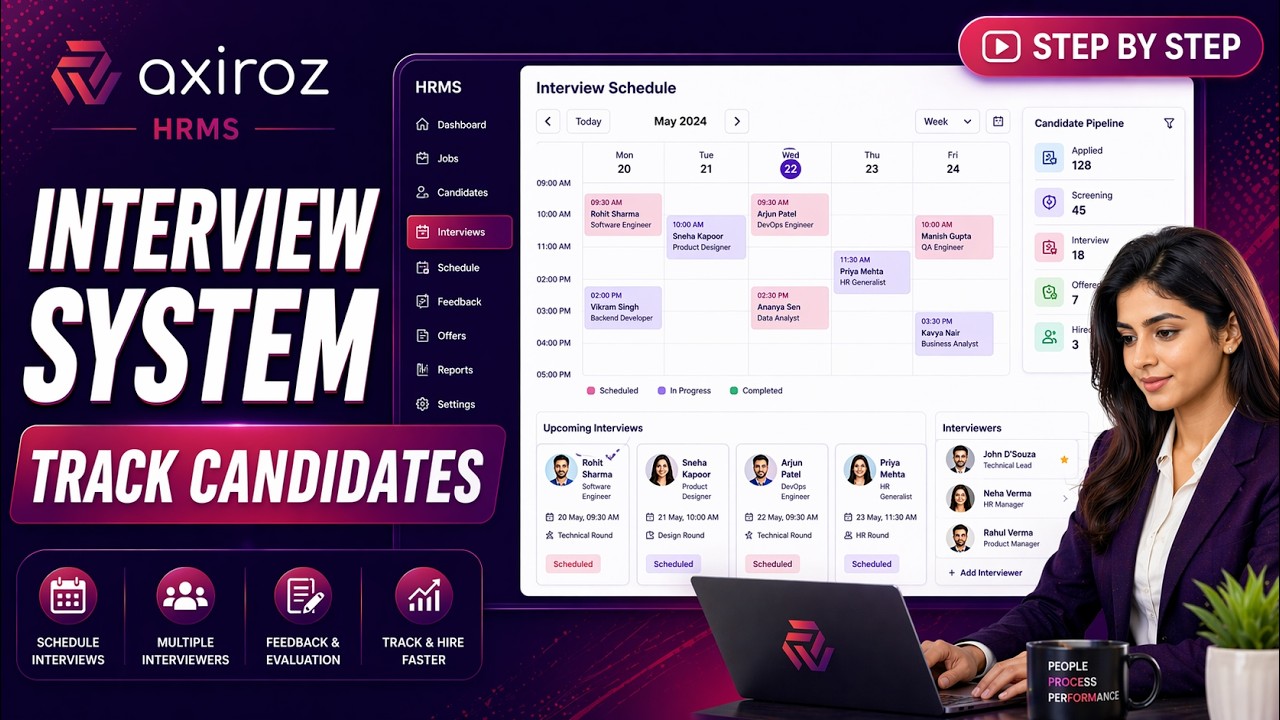 HRMS Interview Management System | Schedule, Track & Manage Candidates ...