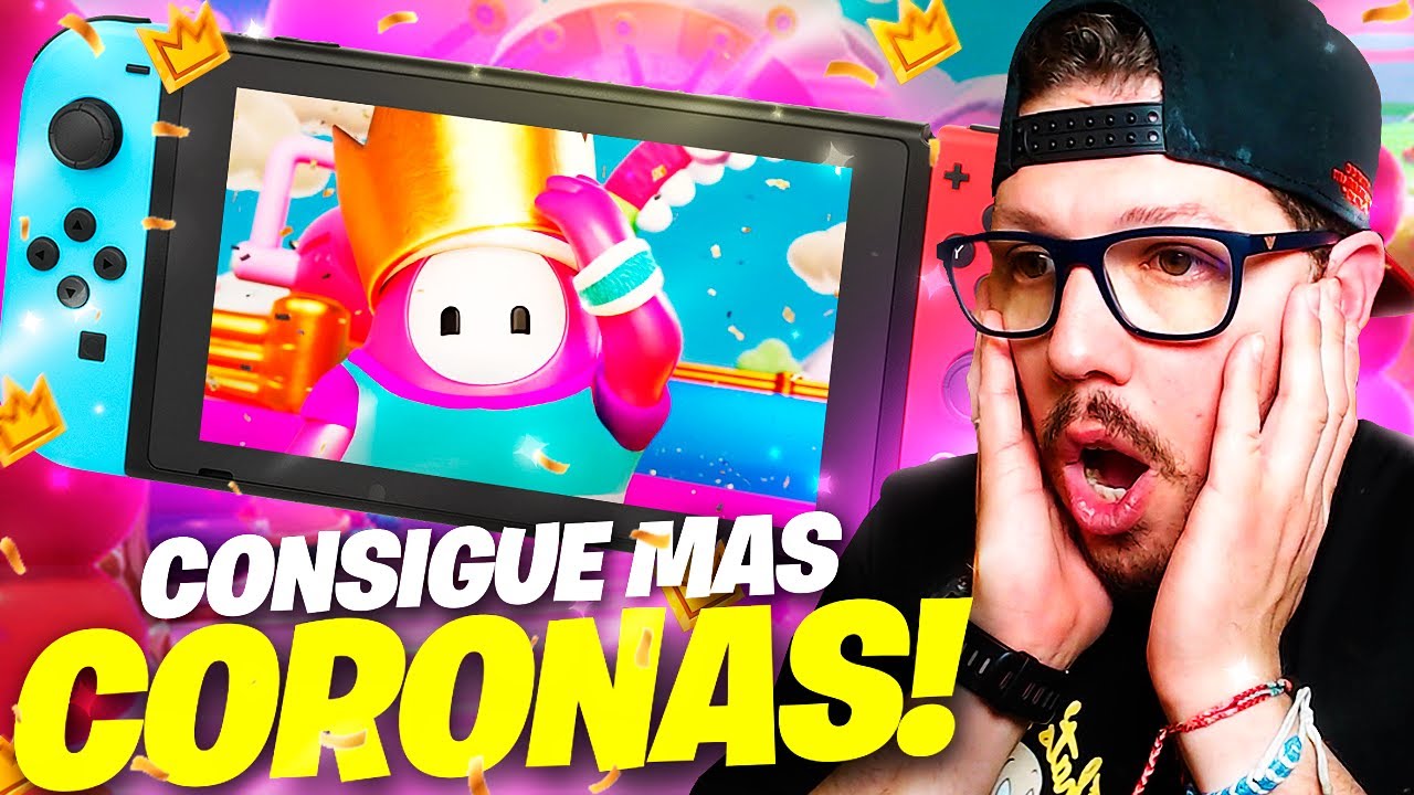🔥 COMO CONSEGUIR CORONAS RAPIDAS Y FACIL en Fall Guys - FALL GUYS NINTENDO SWITCH #17