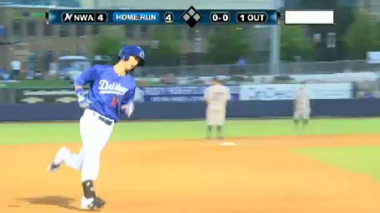 Tulsa's Trinkwon belts solo homer