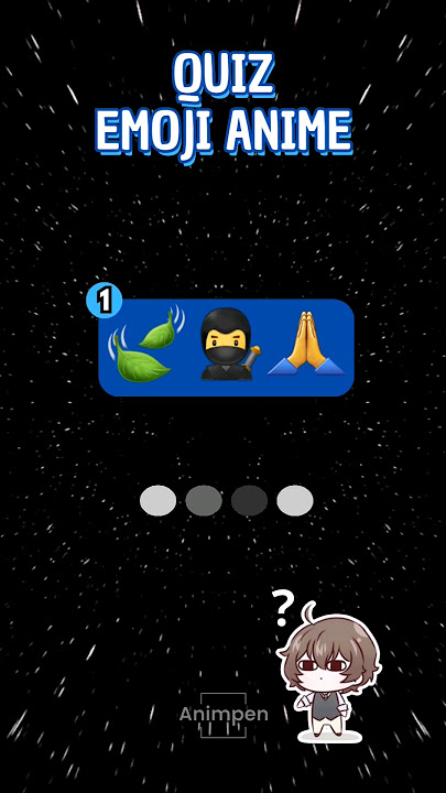 Quiz Anime Emoji Part 1