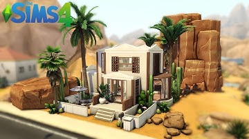 MEDITERRANEAN HOME IN OASIS SPRINGS 🌵🏡The Sims 4 Stop Motion