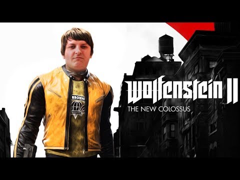 Видео: ЛУЧШИЕ МОМЕНТЫ ИЗ WOLFENSTEIN II THE NEW COLOSSUS/Wycc220