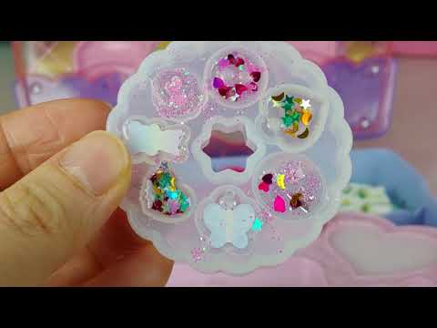 Baby <strong>doll</strong> <strong>jewelry</strong> bag and beauty toys play house story - ToyMong TV 토이몽