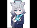 Cute Little Shiroko~ 🩵🐺🩵 #bluearchive #bluearchivememe #ブルーアーカイブ #bluearchiveglobal #ブルアカ #shorts