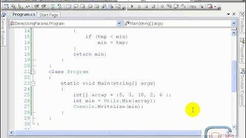 Chương 8 - Bài 3: Sử dụng từ khoá params trong C#