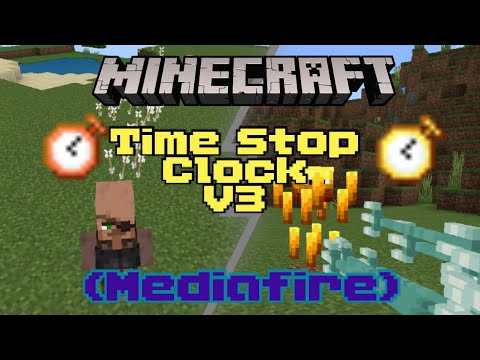 Mod Time Stop Addon for Minecraft