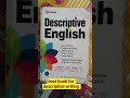 Best book for descriptive writing #english #englishgrammar  #grammar #shorts #shortsfeed